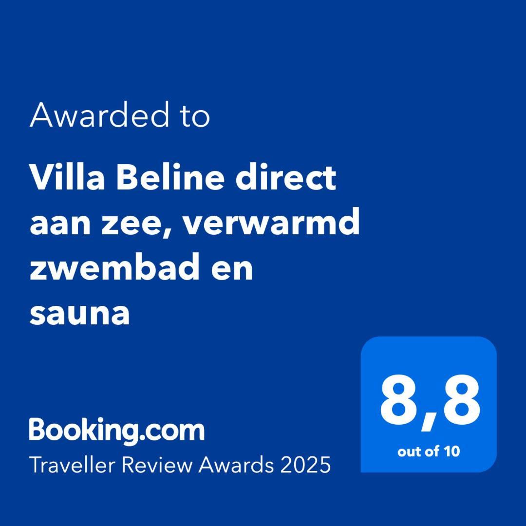 Villa Beline Direct Aan Zee, Verwarmd Zwembad En Sauna Tribanj-Kruscica Eksteriør billede