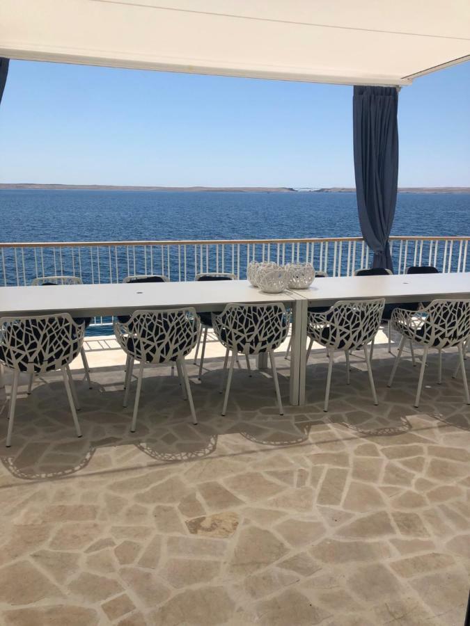 Villa Beline Direct Aan Zee, Verwarmd Zwembad En Sauna Tribanj-Kruscica Eksteriør billede